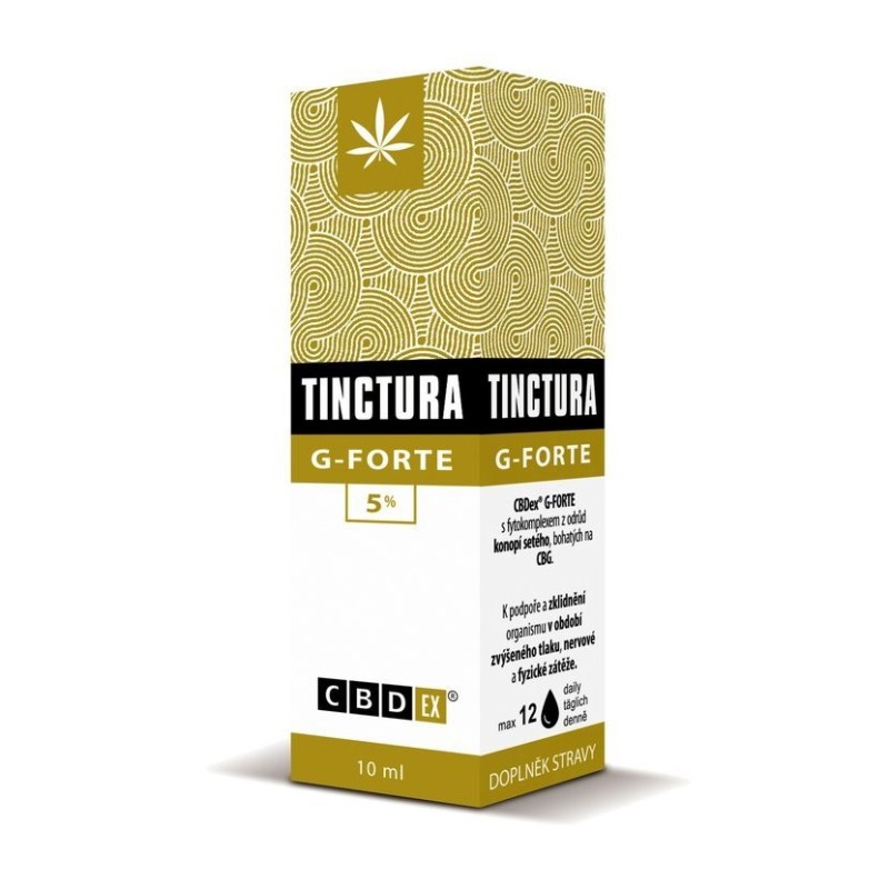 CBDex Tinctura G-FORTE 5% 10ml