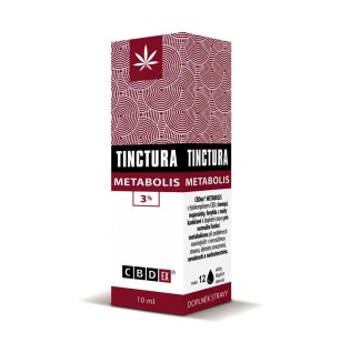 CBDex CBDex Tinctura Metabolis 3% 10ml