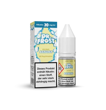 Dr. Frost Dr. Frost - Ice Cold - Banana - Nikotinsalz Liquid