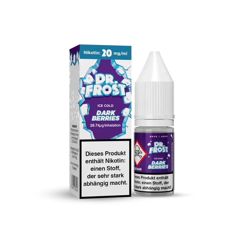 Dr. Frost - Ice Cold - Dark Berries - Nikotinsalz Liquid