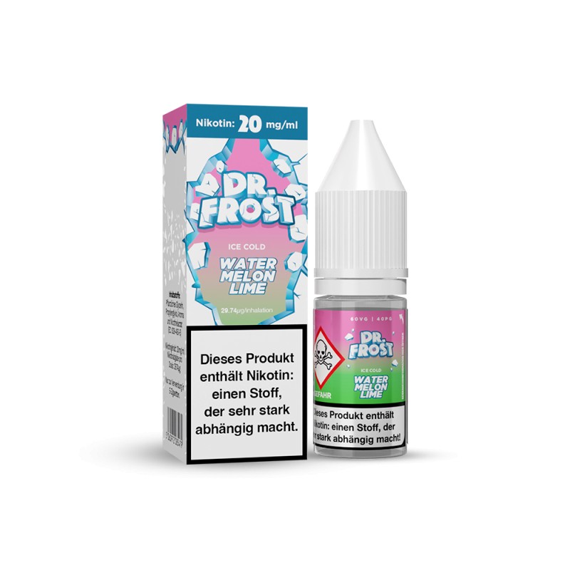 Dr. Frost - Ice Cold - Watermelon Lime - Nikotinsalz Liquid