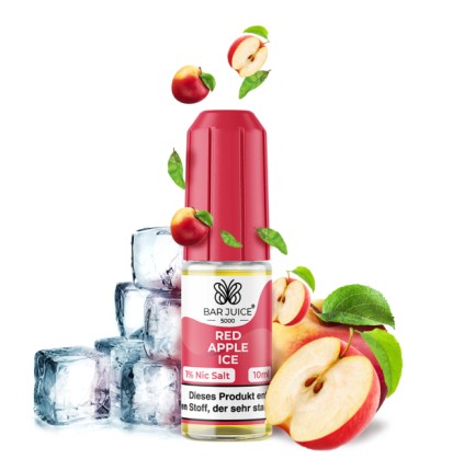 Bar Juice 5000 Red Apple Ice - Bar Juice 5000 Nikotinsalz