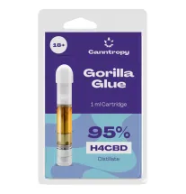 Canntropy Canntropy H4CBD Cartridge Gorilla Glue, 95% H4CBD, (1ml)