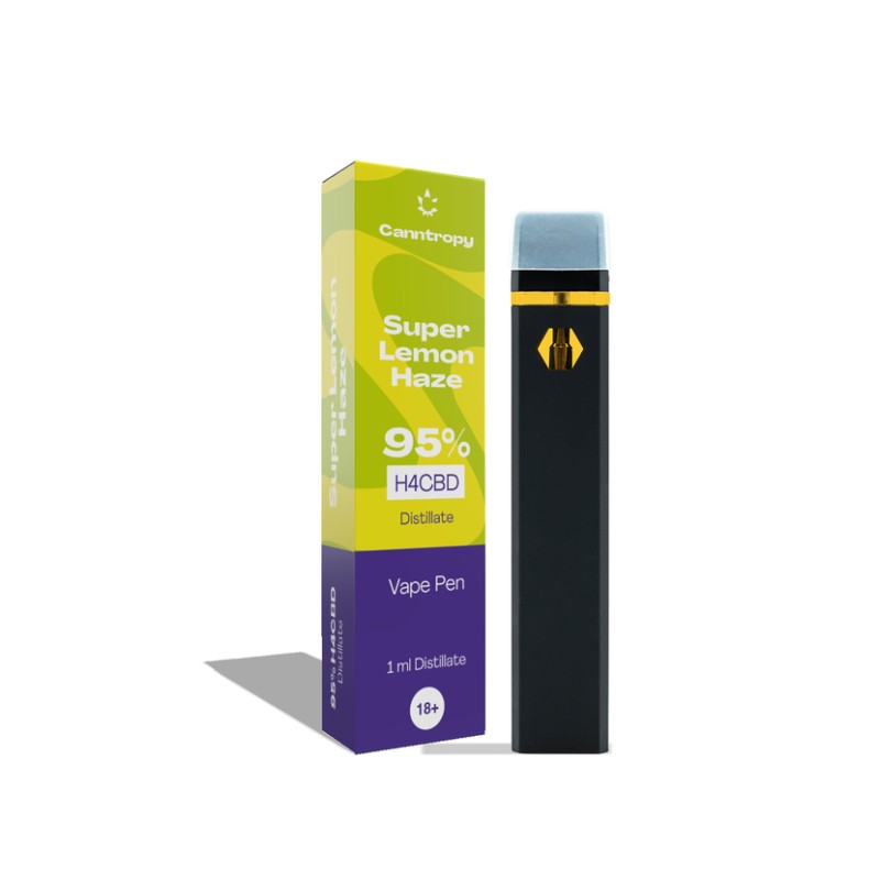 Canntropy H4CBD Vape Pen Super Lemon Haze 95%, (1ml)