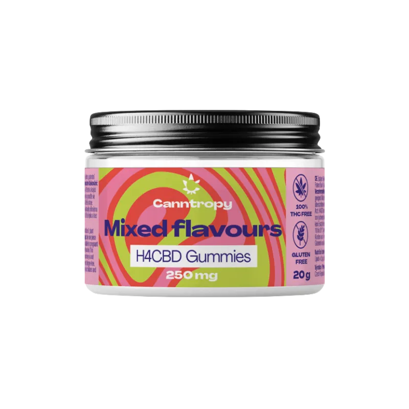 Canntropy H4CBD Fruit Gummies Flavour Mix, 10 Stück x 25 mg, (20g)