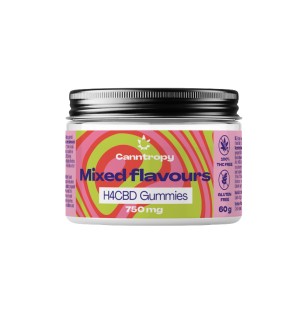 Canntropy Canntropy H4CBD Fruit Gummies Flavour Mix, 30 Stück x 25 mg,