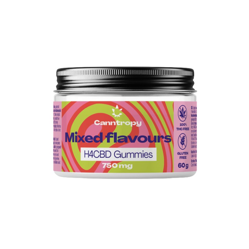 Canntropy H4CBD Fruit Gummies Flavour Mix, 30 Stück x 25 mg, (60g)