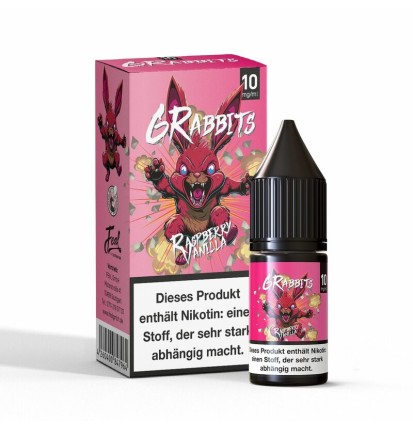 6Rabbits 6Rabbits - Raspberry Vanilla - Hybrid Nikotin - 10ml