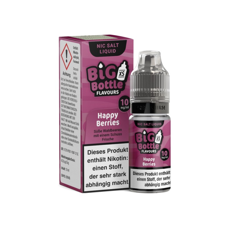 Big Bottle - Happy Berries - Nikotinsalz Liquid