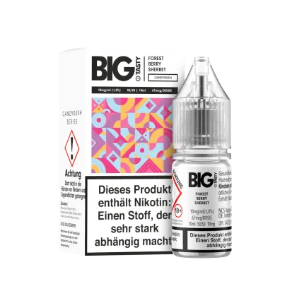 Big Tasty - Candyrush Series - Forest Berry Sherbet - Nikotinsalz Liquid