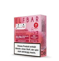 ELF Bar - ELFA ELF Bar - ELFA - Prefilled Pods (2 Stück) - Strawberry 