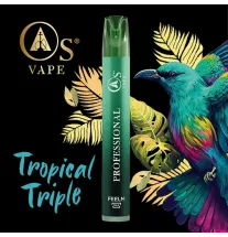 OS Vape OS Vape (Keramik Coil) - Tropical Triple - 20mg/ml (Kindersich