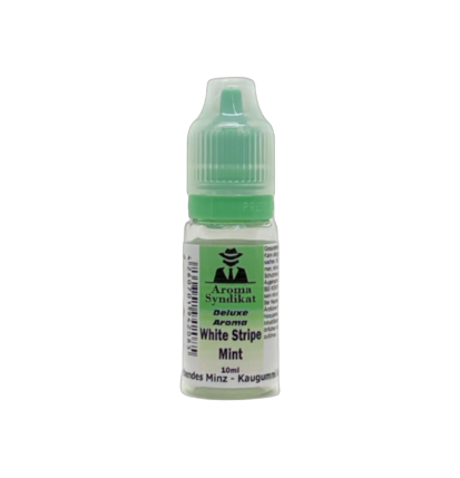 Aroma Syndikat - Deluxe - White Stripe Mint - Aroma 10 ml