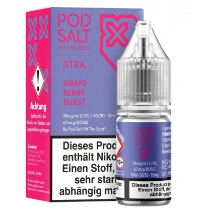 Pod Salt X GRAPE BERRY BURST Nikotinsalzliquid