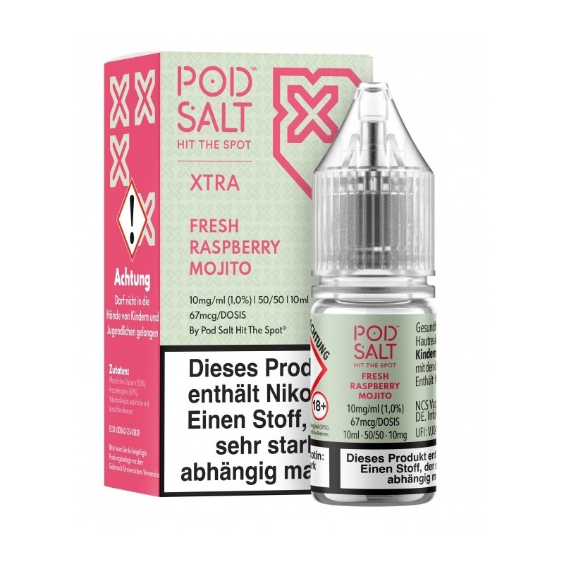 Pod Salt X FRESH RASPBERRY MOJITO Nikotinsalzliquid