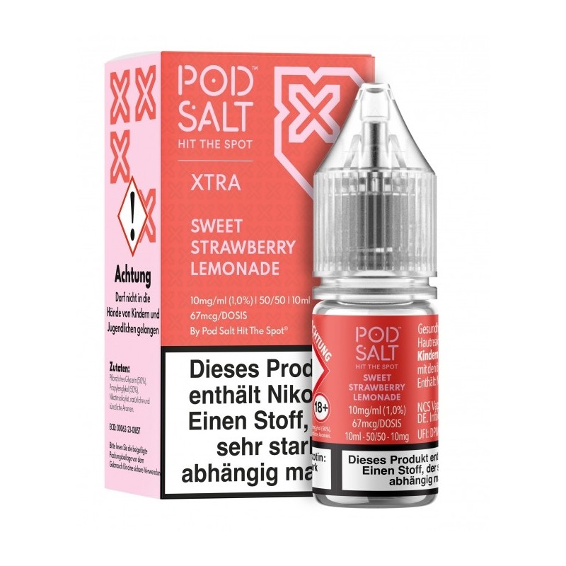 Pod Salt X SWEET STRAWBERRY LEMONADE Nikotinsalzliquid