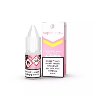 Prohibition Vapes Vape Juice Ice Bar Nikotinsalz Liquid 10ml - Pink Le