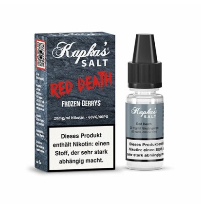 Kapka's Kapka's - Red Death - 10ml - 20mg/ml - Nikotinsalz