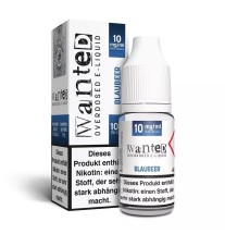 Wanted Wanted Overdosed Nikotinsalz Liquid 10ml - Blaubeere