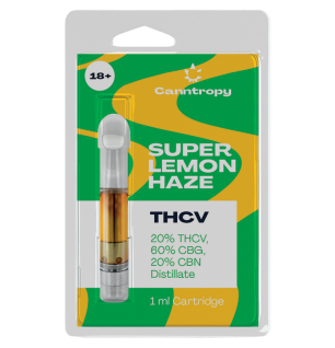 Canntropy Canntropy THCV Cartridge Super Lemon Haze - 20% THCV, 60% CB