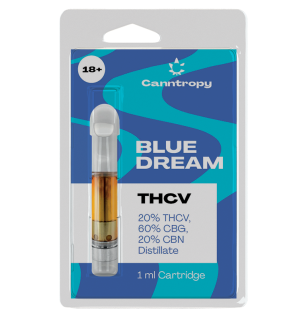 Canntropy Canntropy THCV Cartridge Blue Dream - 20% THCV, 60% CBG, 20%