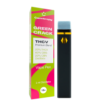 Canntropy Canntropy THCV Vape Pen Grün RiGreen Crackss, 20% THCV, 60% 