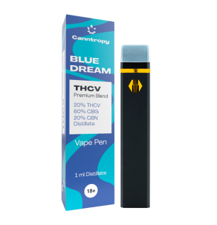 Canntropy Canntropy THCV Vape Pen Blue Dream, 20% THCV, 60% CBG, 20% C