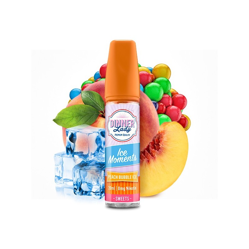 DINNER LADY Moments Peach Bubble Ice Aroma 20ml