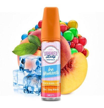 DINNER LADY Moments Peach Bubble Ice Aroma 20ml