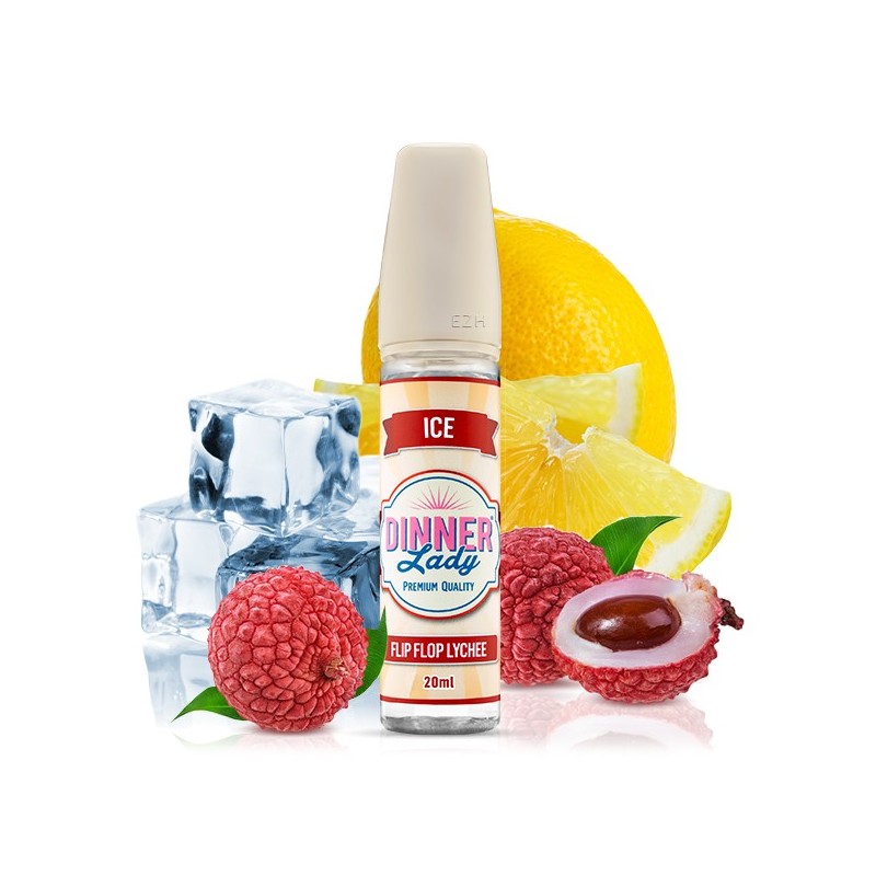 DINNER LADY ICE Flip Flop Lychee Aroma 20 ml