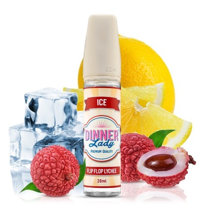 DINNER LADY ICE Flip Flop Lychee Aroma 20 ml