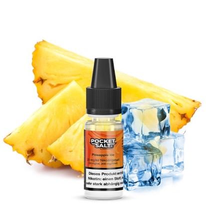 POCKET SALT Pineapple Ice Nikotinsalz Liquid 10 ml