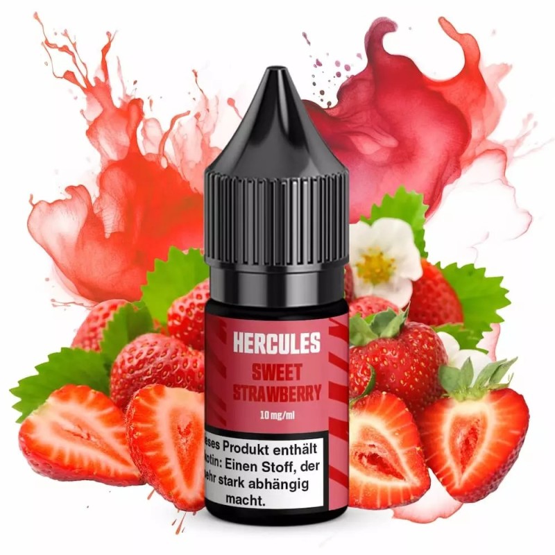 Hercules Nikotinsalz - Sweet Strawberry 10ml