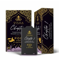 J Well Visha - X-Shisha - Pod - Chapter 1 (0mg/ml - Nikotinfrei)