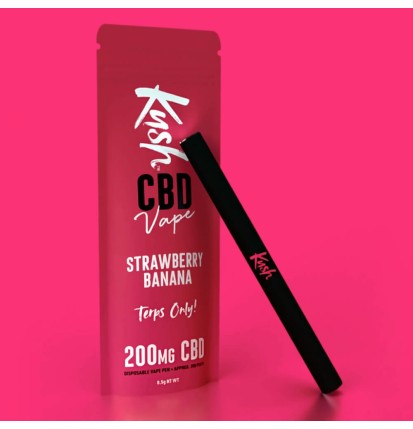 Kush CBD Vape Kush Vape CBD Vape Pen Strawberry Banana 2.0, 200 mg CBD