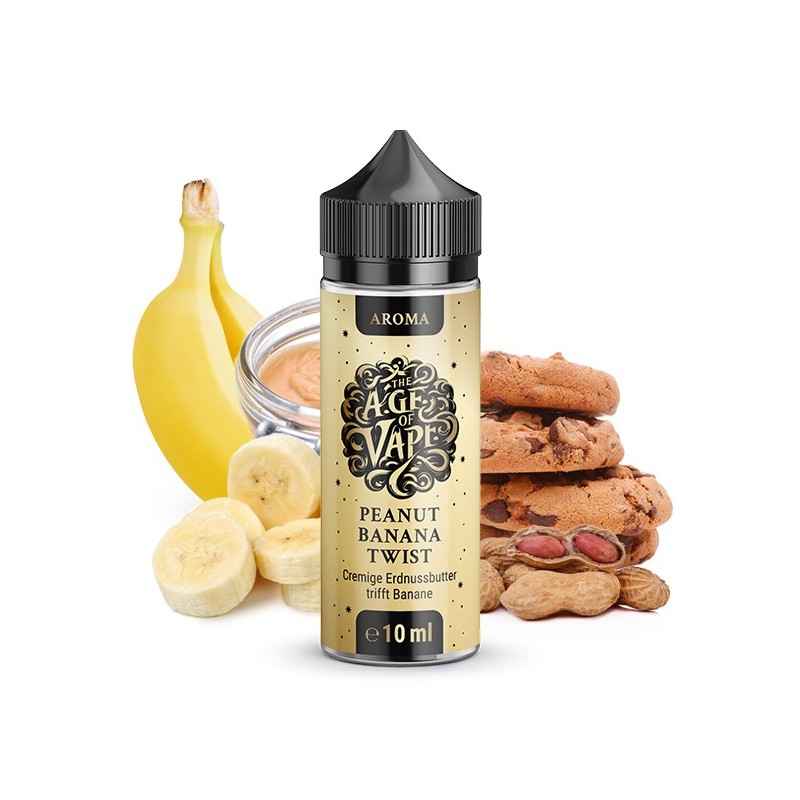 THE AGE OF VAPE Peanut Banana Twist Aroma 10ml