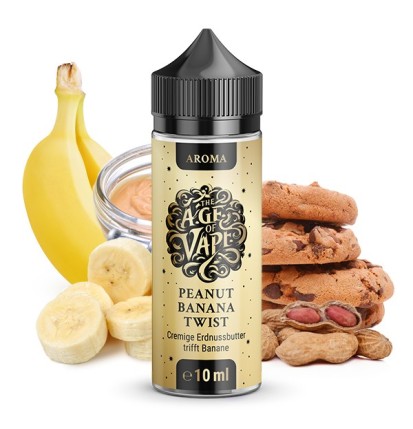 THE AGE OF VAPE Peanut Banana Twist Aroma 10ml