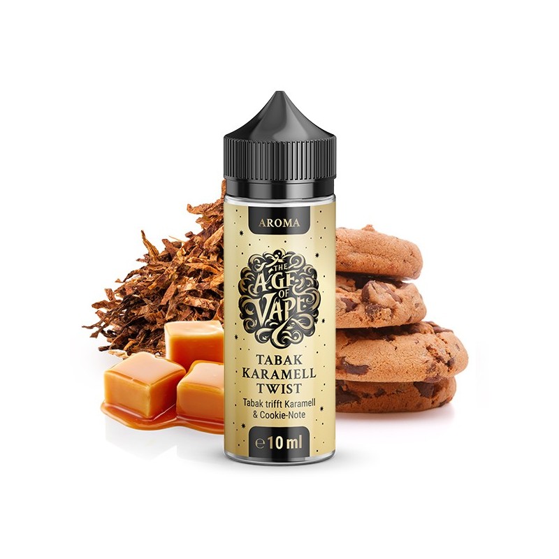 THE AGE OF VAPE Tabak Karamell Twist Aroma 10ml