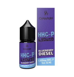 CanaPuff CanaPuff HHCP-Flüssigkeit Blaubeere Diesel, 1500 mg, 10 ml