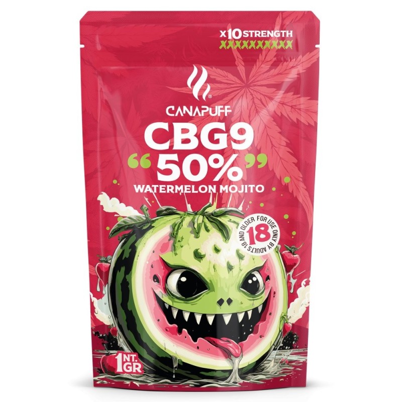 CanaPuff CBG9 Flowers Wassermelonen-Mojito, 50 % CBG9