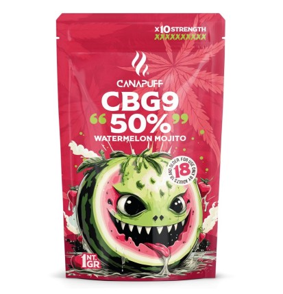 CanaPuff CBG9 Flowers Wassermelonen-Mojito, 50 % CBG9