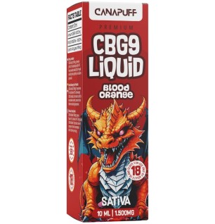 CanaPuff CanaPuff CBG9 Flüssige Blutorange, 1500 mg