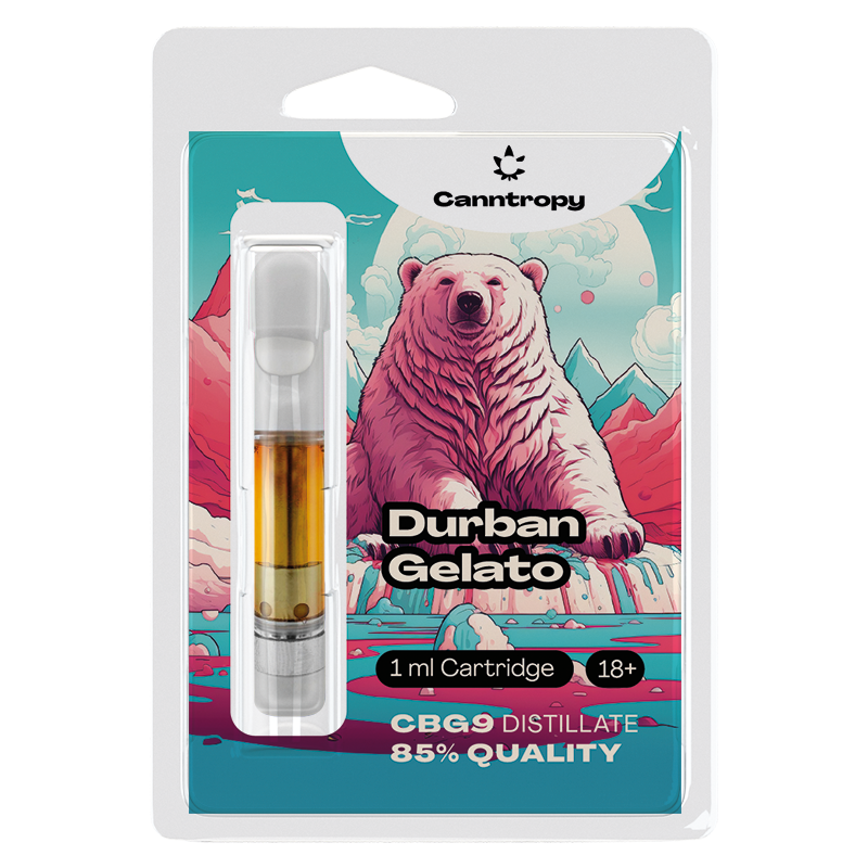 Canntropy CBG9 Kartusche Durban Gelato, CBG9 85 % Qualität, 1 ml