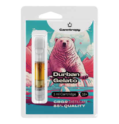 Canntropy CBG9 Kartusche Durban Gelato, CBG9 85 % Qualität, 1 ml