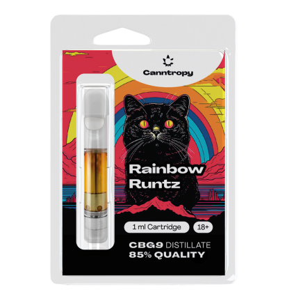 Canntropy CBG9 Kartusche Rainbow Runtz, CBG9 85% Qualität, 1 ml