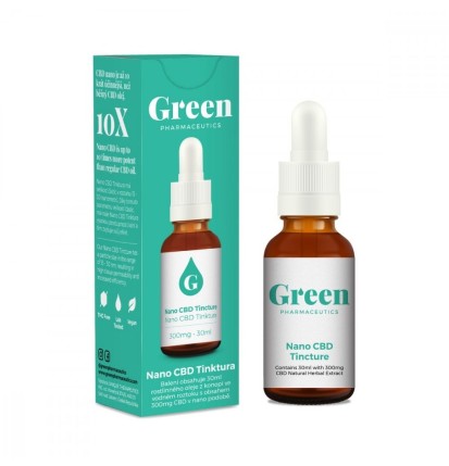 Green Pharmaceutics Green Pharmaceutics Nano CBD Tinktur - 300 mg, 30 