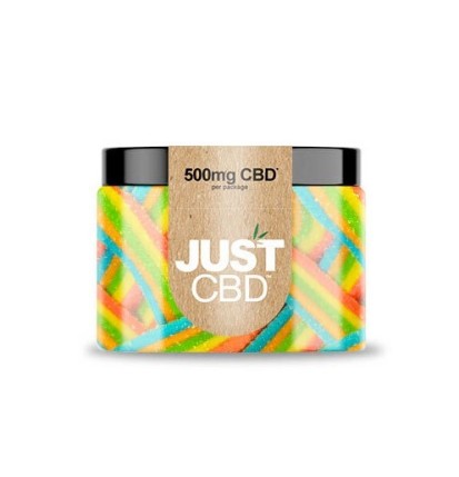 JustCBD JustCBD Gummies Rainbow Ribbons 250 mg - 500 mg CBD