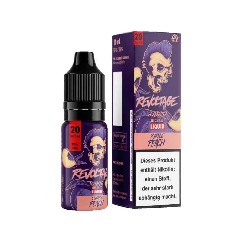 Revoltage - Purple Peach - Hybrid Nikotinsalz Liquid