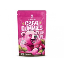 CanaPuff CanaPuff CBG9 Gummies Himbeere, 5 Stück x 25 mg CBG9, 125 mg