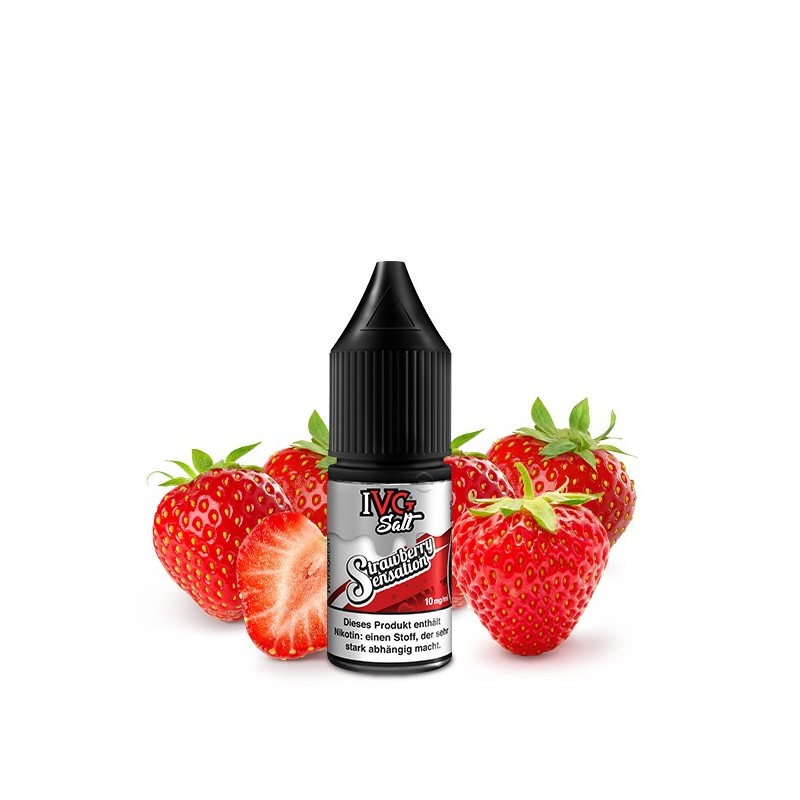 IVG Strawberry Sensation Nikotinsalz Liquid 10 ml